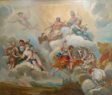 Assembly of the Gods, 1719-1720. Creator: William Kent