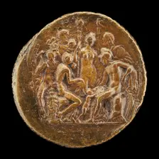 Assembly of the Gods [reverse], 16th century. Creator: Unknown