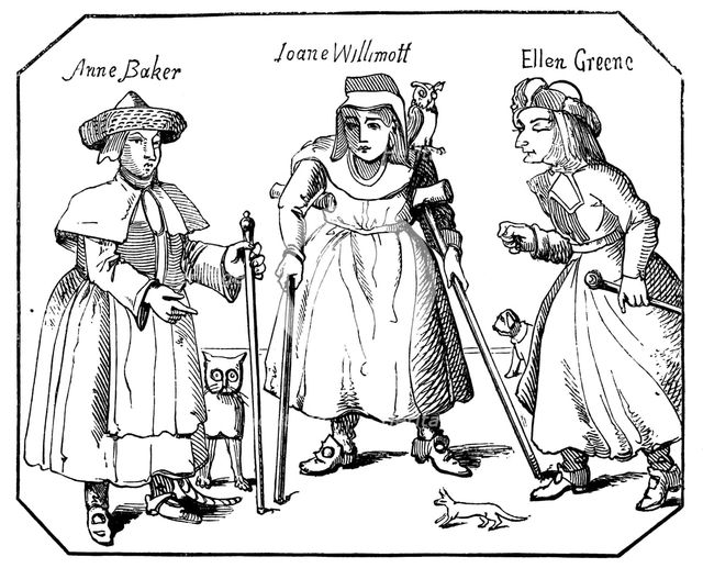 Associates of the Witches of Belvoir. Artist: Unknown