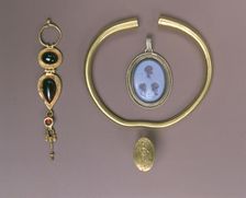 Assorted Greek and Roman jewelry, 4th century BC-17th century
