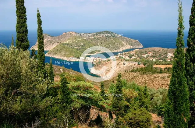 Assos, Kefalonia, Greece. Creator: Peter Thompson.