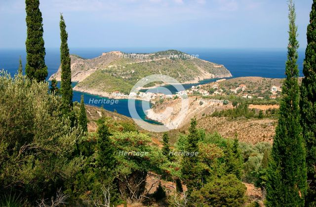 Assos, Kefalonia, Greece. Creator: Peter Thompson.