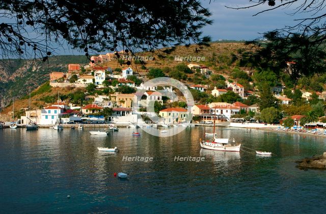 Assos, Kefalonia, Greece. Creator: Peter Thompson.