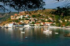 Assos, Kefalonia, Greece. Creator: Peter Thompson