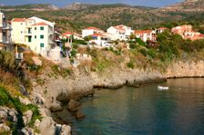 Assos, Kefalonia, Greece. Creator: Peter Thompson