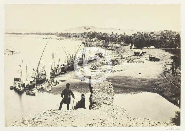 Assouan, 1857. Creator: Francis Frith.
