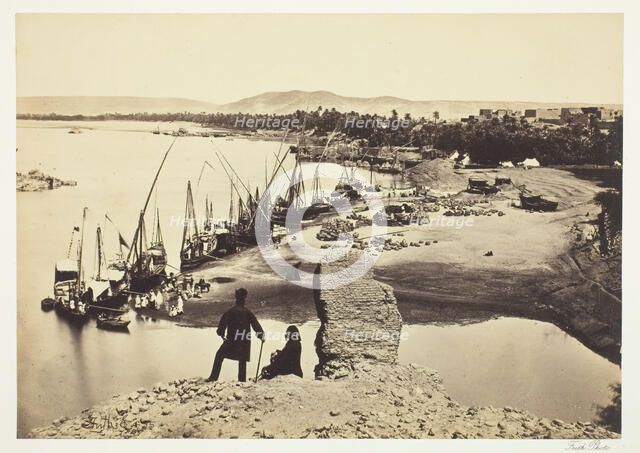 Assouan, 1857, printed 1862. Creator: Francis Frith.