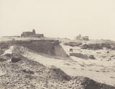 Assouan, Ruines de l'Ancienne Enciente Arabe, au Sud-Est de la Ville, 1851-52, printed 1853-54. Creator: Félix Teynard