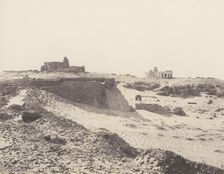 Assouan, Ruines de l'Ancienne Enciente Arabe, au Sud-Est de la Ville, 1851-52, printed 1853-54. Creator: Félix Teynard