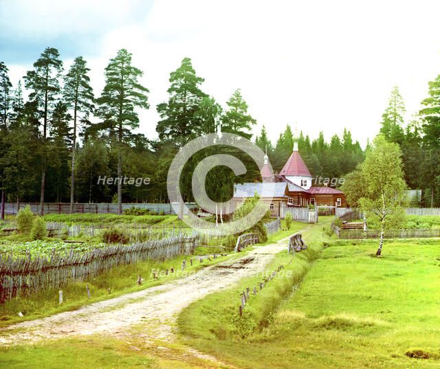 Assumption Hermitage [Russian Empire], 1909. Creator: Sergey Mikhaylovich Prokudin-Gorsky.