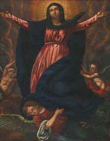 Assumption of the Blessed Virgin Mary / Blessed Virgin Mary Immaculata, 1830-1850. Creator: Maximilián Ratskay