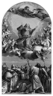 Assumption of the Virgin 1516-1518 (1870). Artist: Roland Brunier