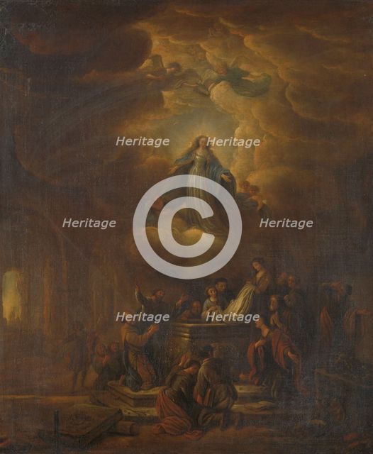 Assumption of the Virgin, 1640-1672. Creator: Jacob Willemsz de Wet the elder.