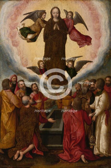 Assumption of the Virgin, 16th century. Creator: Marcellus Coffermans.