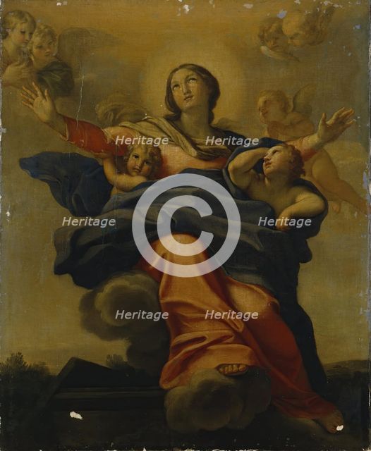 Assumption of the Virgin Mary, 1650. Creator: Niccolo Berrettoni.