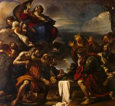 Assumption of the Virgin Mary, 1623. Creator: Guercino
