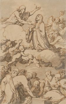 Assumption of the Virgin Mary, 1st half 17th century. Creator: Guido Reni