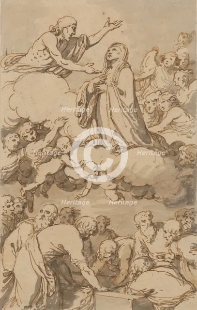 Assumption of the Virgin Mary, 1st half 17th century. Creator: Guido Reni.