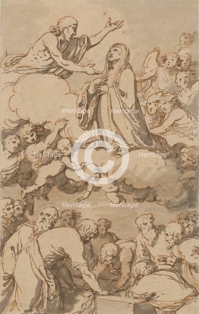 Assumption of the Virgin Mary, 1st half 17th century. Creator: Guido Reni.