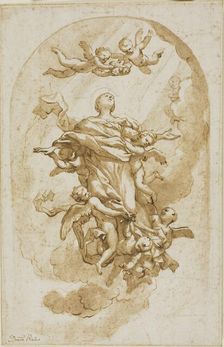 Assumption of the Virgin, n.d. Creator: Domenico Piola I