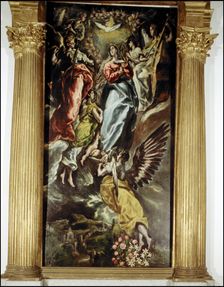 Assumption of the Virgin oil by El Greco