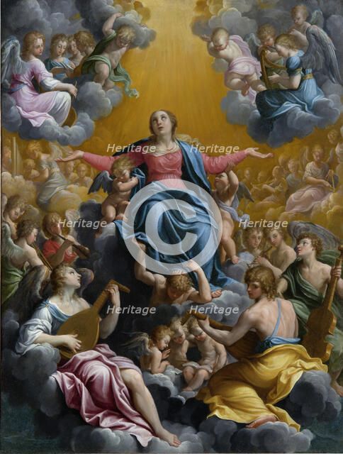 Assumption of the Virgin, c1598-1599. Creator: Guido Reni.