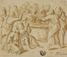 Assumption of the Virgin: Lower Half, 1600/10. Creator: Marcantonio Bassetti
