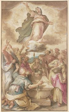 Assumption of Mary, 1599. Creator: Johannes Rottenhammer the elder