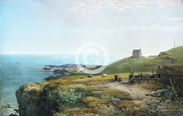At Cove, 1861. Creator: James Cassie.