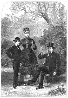 At Camden Place, Chiselhurst [sic], 1871. Creator: Unknown