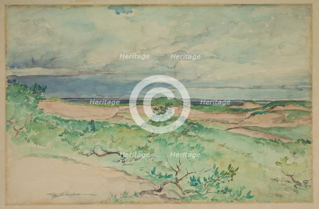 At Cape Ann, between 1860 and 1909. Creator: Walter Shirlaw.