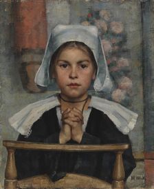 At Church, 1884. Creator: Maria Wiik