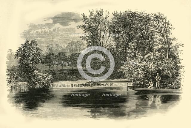 'At Cleeve, On the Thames', c1890.  Creator: Unknown.