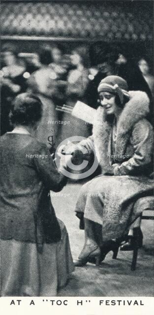 'At a "Toc H" Festival', 1934 (1937). Creator: Unknown.