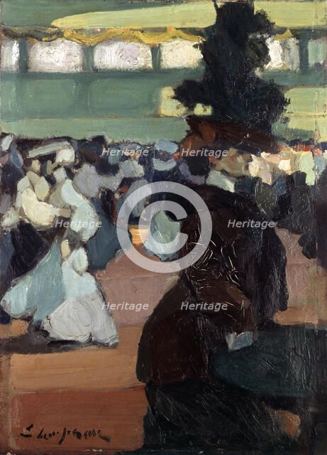 'At a Ball', 1905.  Artist: Edmond Lempereur