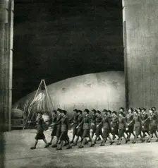 At A Balloon Centre c1943. Creator: Cecil Beaton