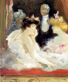 At a box of the Teatro alla Scala