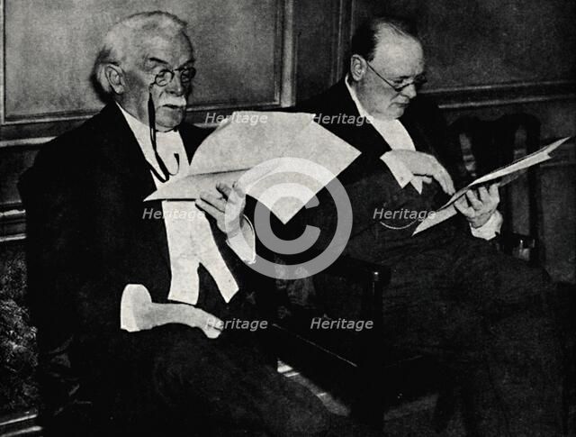 'At a Public Dinner at the Connaught Rooms', 20 November 1934, (1945). Creator: Unknown.