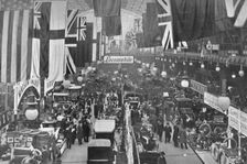 At an automobile exhibition, Agricultural Hall, Islington, London, 1902 (1903)