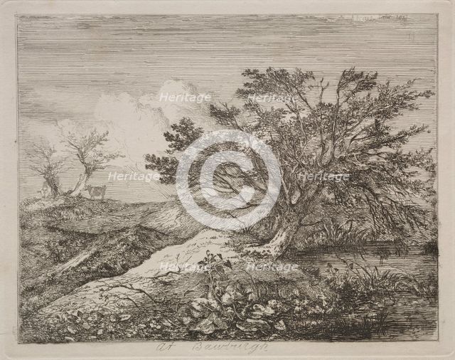 At Bawburgh, 1813. Creator: John Crome (British, 1768-1821).