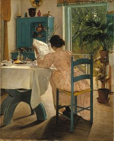 At Breakfast, 1898. Creator: Laurits Andersen Ring