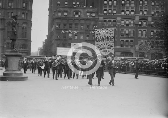At Gaynor notification 9/3/13, 1913. Creator: Bain News Service.