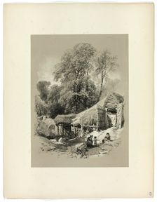 At Dorking, from Picturesque Selections, c. 1859-60. Creator: James Duffield Harding