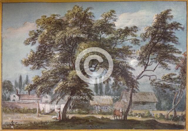 At Englefield Green, c18th century, (1924). Artist: Paul Sandby