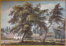 At Englefield Green, c18th century, (1924). Artist: Paul Sandby