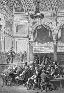 At Evans's 1872. Creator: Gustave Doré