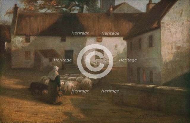 'At Eventide', late 19th-early 20th century, (c1930).  Creator: James Coutts Michie.