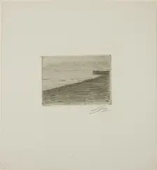At Folkstone, 1890. Creator: Anders Leonard Zorn