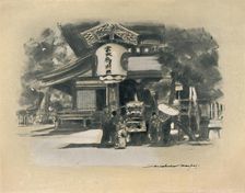 At Kioto 1903. Artist: Mortimer L Menpes