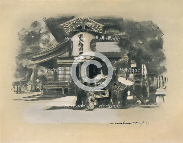'At Kioto', 1903. Artist: Mortimer L Menpes.